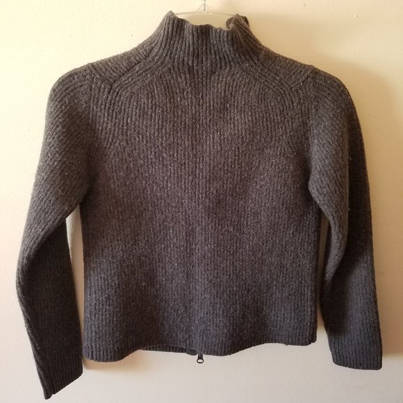 Gray Wool Sweater - Picture 3 of 3